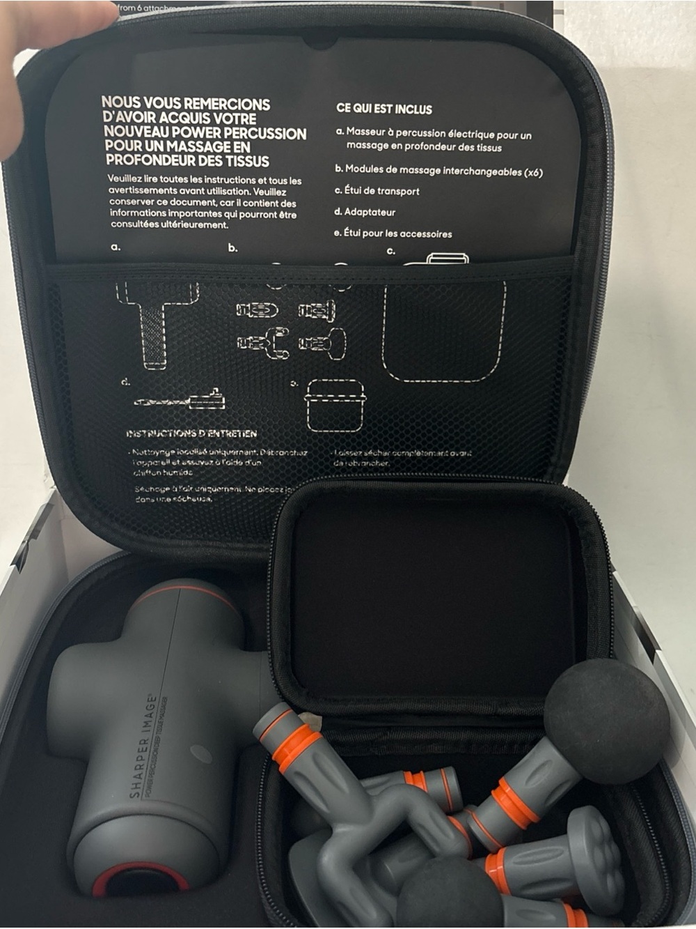 Sharper Image Power Percussion Deep Tissue Massager - Picture 5 of 5